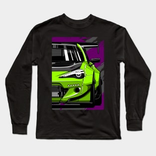 Toyota GT86 Widebody Long Sleeve T-Shirt